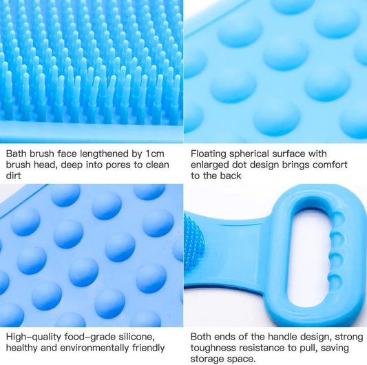 Double Side Bath Towel Scrubber