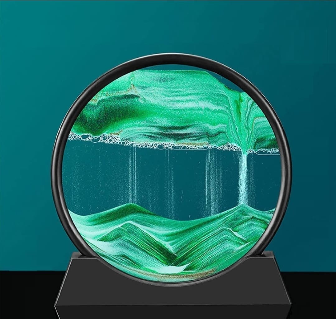 3D Dynamic Sand Art Liquid Motion