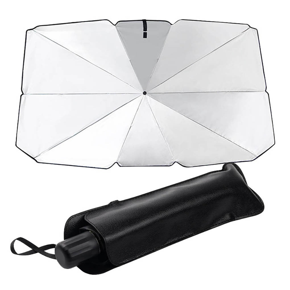 Car Windshield Sun Shade Umbrella     مظلة الزجاج الأمامي للسيارة