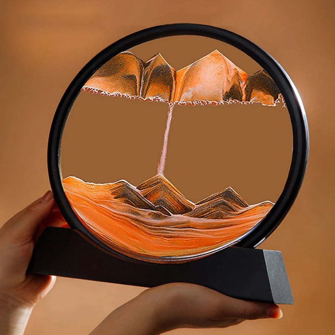 3D Dynamic Sand Art Liquid Motion
